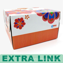 креативный дизайн 12 дюймов торт коробки картона бумажная упаковывая большую коробку торта